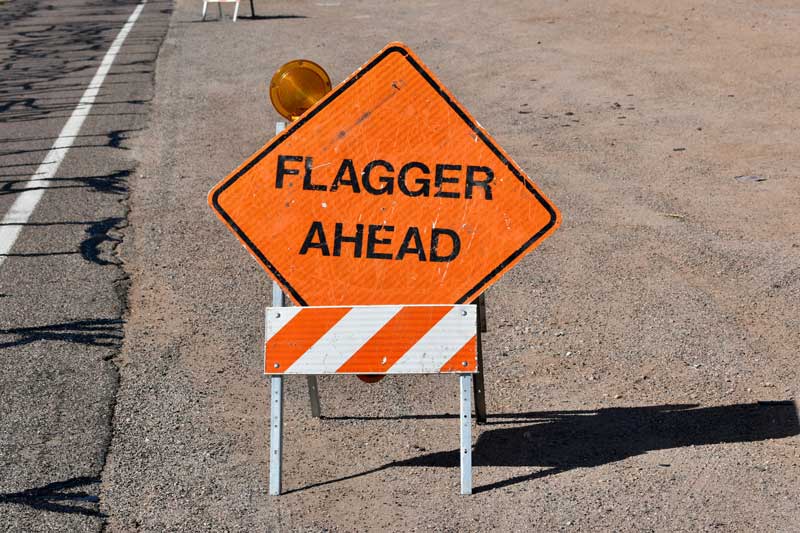 flaggers for dpw